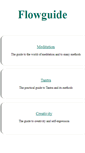 Mobile Screenshot of flowguide.com